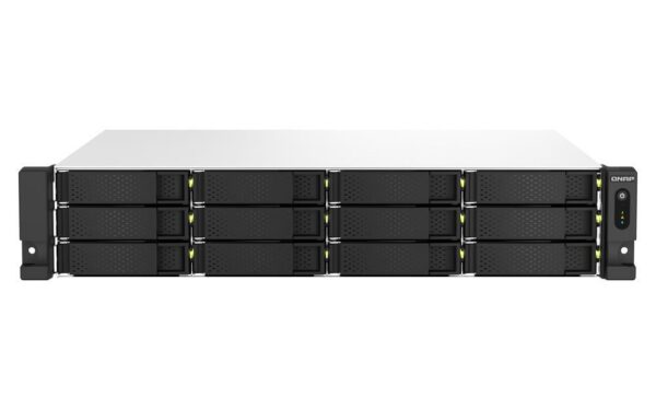 QNAP TS-1264U-RP 12-bay 2U NAS server ilma ketasteta