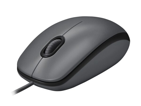 Logitech M100 USB optiline hiir must (910-006652)