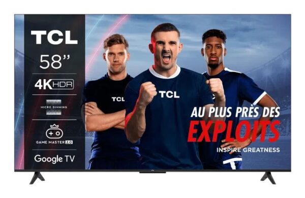 ELKO: 1413731 TCL 55C655 | 55” QLED 4K Smart TV | Google TV | UHD | WiFi | Bluetooth