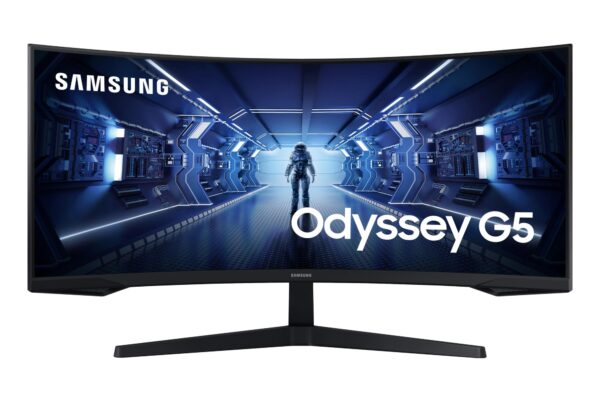 Samsung Odyssey G5 LC34G55TWWPXEN 34” Kumer 1440p Mängurimonitor