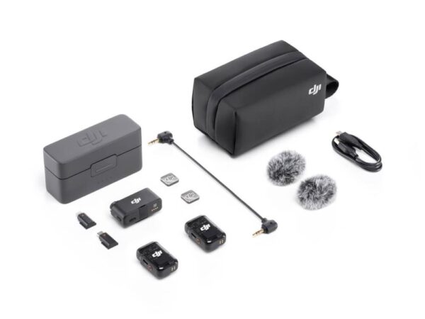 DJI kaamera mikrofon Mic 2 2TX 1RX komplekt CP.RN.00000324.03
