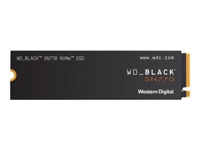 ELKO: 1423657 Western Digital Black SN770 250GB NVMe M.2 SSD PCIe Gen4 (WDS250G3X0E)