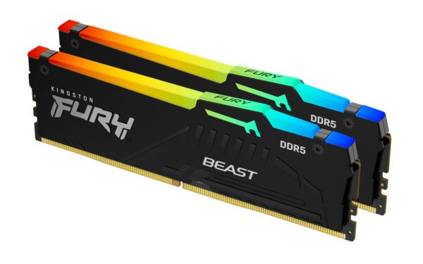 Kingston Fury Beast RGB EXPO 32GB DDR5-6000 mälukomplekt