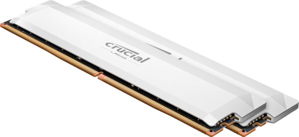 Crucial Pro 32GB DDR5-6400 mälukomplekt valge