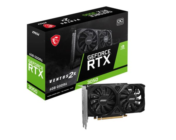 MSI RTX 3050 6GB graafikakaart