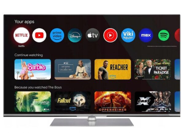 ELKO: 1430077 JVC LT-50VGQ840P | 50” QLED 4K Smart TV | UHD