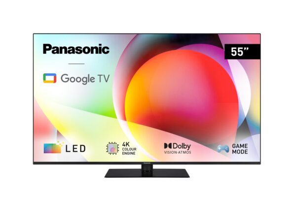 ELKO: 1431083 Panasonic TN-55W70AEZ | 55” 4K Smart TV | Google TV | UHD | WiFi | Bluetooth