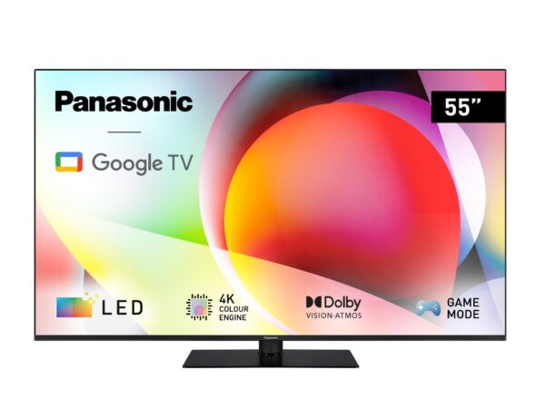 ELKO: 1431083 Panasonic TN-55W70AEZ | 55” 4K Smart TV | Google TV | UHD | WiFi | Bluetooth