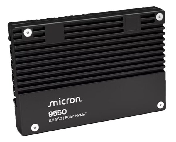 Micron 9550 PRO 7.68TB NVMe PCIe Gen5 U.2 SSD