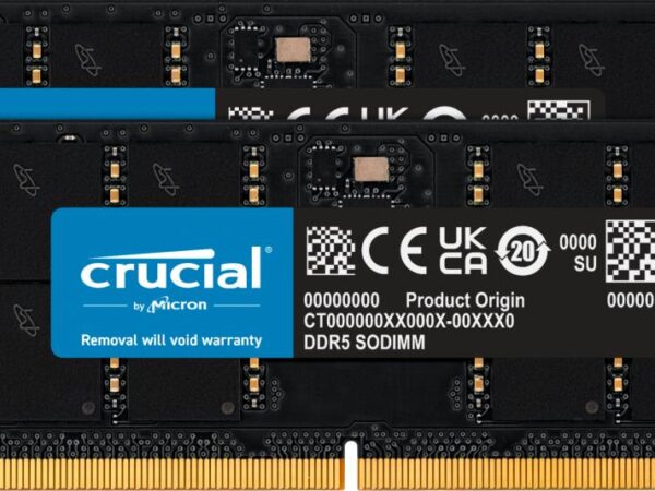 ELKO: 1434368 Crucial 128GB DDR5 5600MHz SO-DIMM RAM komplekt CT2K64G56C46S5