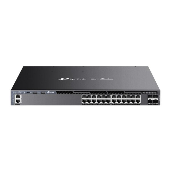 TP-Link Omada SG6428XHP L3 PoE+ switch 24 porti