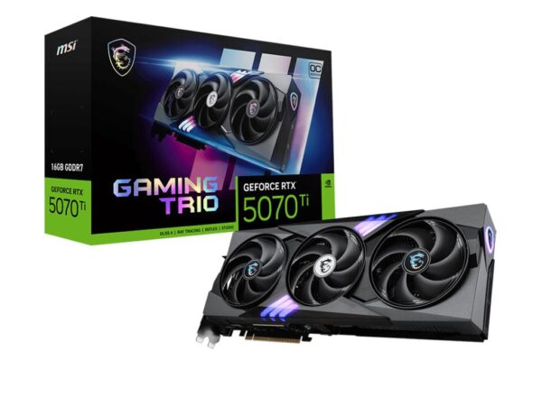 ELKO: 1438135 MSI RTX 5070 Ti Gaming Trio 16GB GDDR7 PCIe 5.0 graafikakaart
