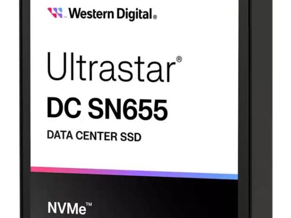 Western Digital Ultrastar DC SN655 3.84TB NVMe U.3 SSD 0TS2461