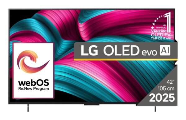 LG OLED42C51LA | 42” OLED 4K Smart TV | webOS | UHD | WiFi | Bluetooth
