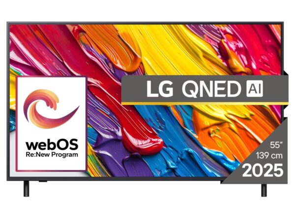 ELKO: 1442073 LG 55QNED82A3B | 55” QNED 4K Smart TV | webOS | UHD | WiFi | Bluetooth