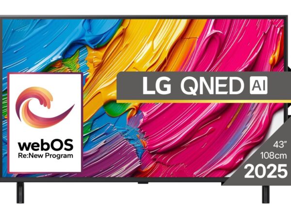 ELKO: 1442088 LG 75QNED80A3A | 75” QNED 4K Smart TV | webOS | UHD | WiFi | Bluetooth