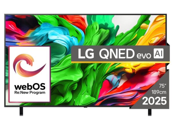 ELKO: 1442091 LG 75QNED85A3C | 75” QNED 4K Smart TV | webOS | UHD | WiFi | Bluetooth