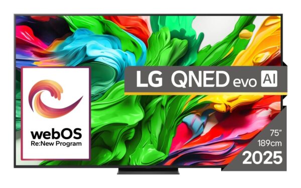 LG 75QNED86A3A | 75” QNED 4K Smart TV | webOS | UHD | WiFi | Bluetooth