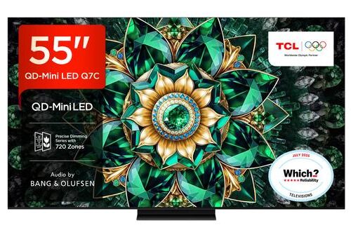 TCL 55Q7C | 55” QD-Mini LED 4K Smart TV | Google TV | UHD