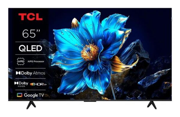 ELKO: 1450123 TCL 65P8K | 65” QLED 4K Smart TV | Google TV | UHD