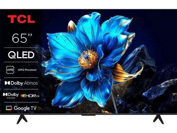 ELKO: 1450123 TCL 65P8K | 65” QLED 4K Smart TV | Google TV | UHD