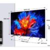 ELKO: 1450142 TCL 75Q6C | 75” QD-Mini LED 4K Smart TV | Google TV | UHD