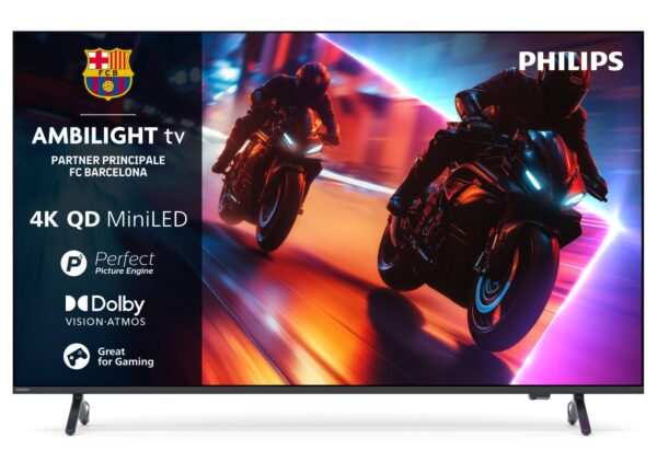 ELKO: 1450649 Philips 65MLED920/12 | 65” QD-Mini LED 4K Smart TV | Titan OS | UHD