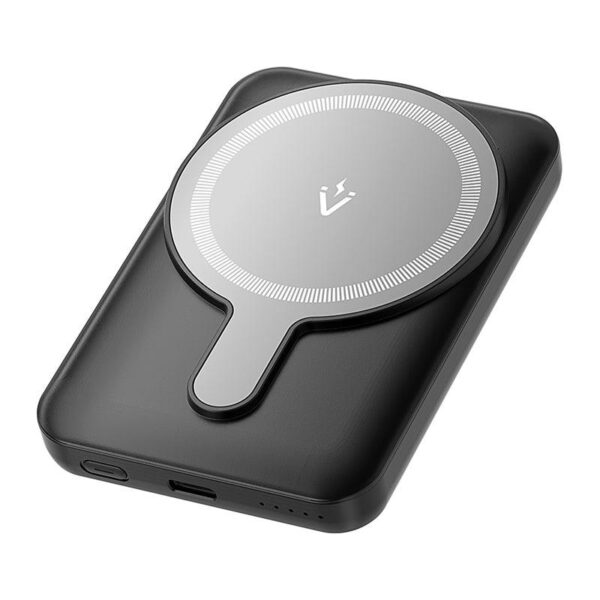 VENTION juhtmevaba magnetiline akupank 5000mAh 20W must FHSB0