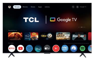 ELKO: 1453655 TCL 75C61K | 75” QD-Mini LED 4K Smart TV | Google TV | UHD