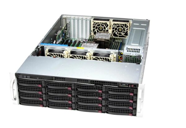 Supermicro 3U server SSG-631E-E1CR16H 2x32GB RAM
