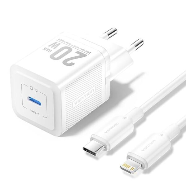 VENTION 20W USB-C seinlaadija TZ-FEPW0-EU-02