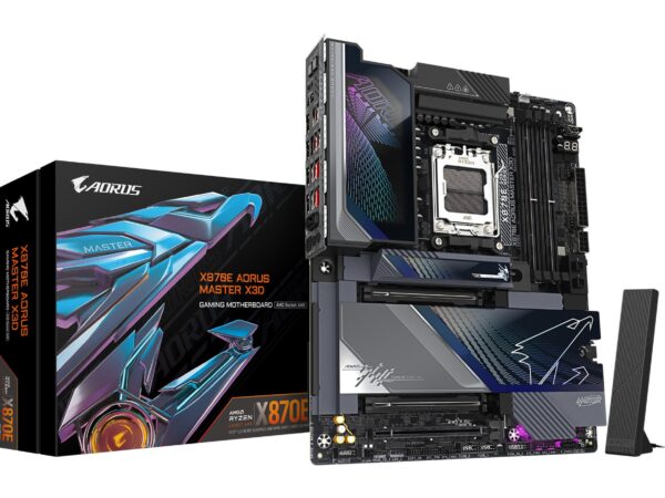 ELKO: 1455630 Gigabyte X870E AORUS MASTER X3D emaplaat AM5 DDR5 WiFi