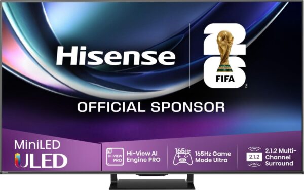 Hisense 55U7QPRO | 55” ULED 4K Smart TV | UHD