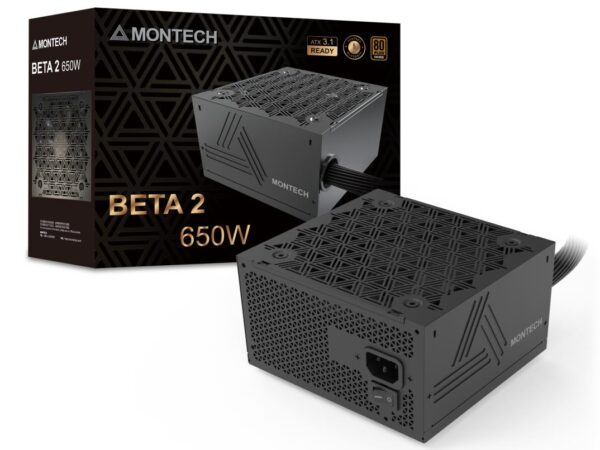 ELKO: 1458818 Montech toiteplokk 650W ATX Beta 2 BETA2650W