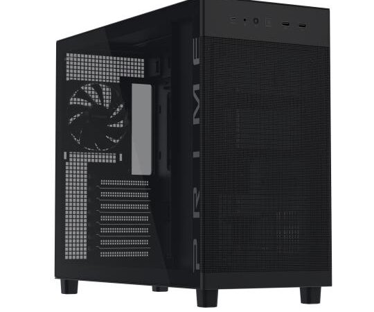 ELKO: 1460451 ASUS arvutikorpus ATX Midi Tower PRIME AP303 TG must 90DC00V0-B39010