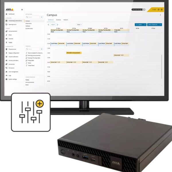 Axis C7050 MK III Audio Manager Pro 02723-002